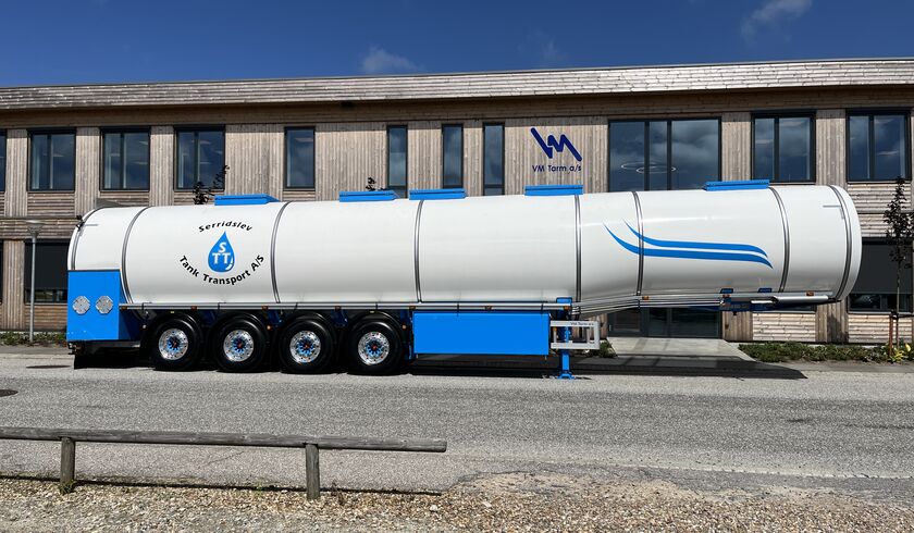 Serridslev Tanktransport - 52.000 liter kemitank-semitrailer