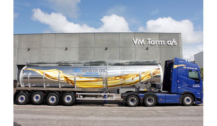 ​Avista Oil Danmark - 45.000 liter kemitank-semitrailer