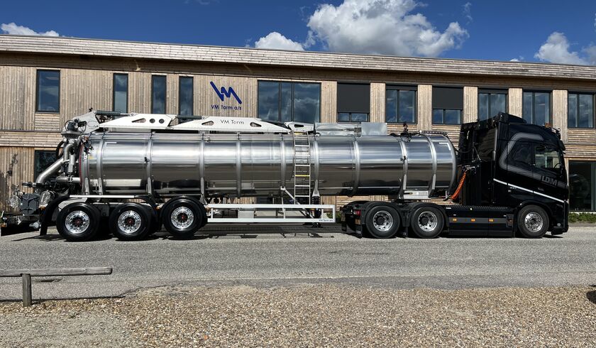Levanger Drift og Montasje AS - 33.000 liter gylletank-semitrailer