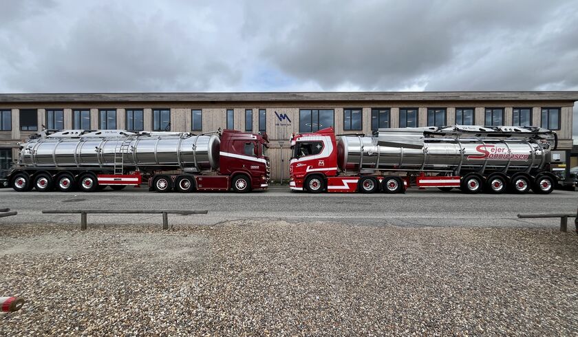 Sejer og Sønnichsen AS 2 stk. 39.000 liter gylletank-semitrailer
