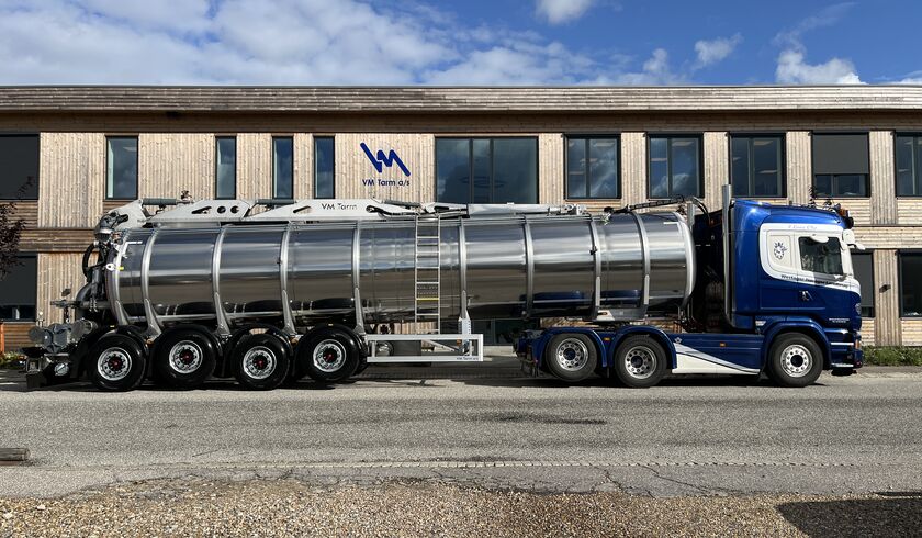 Westager Nørager Landbrug IS - 39.000 liter gylletank-semitrailer
