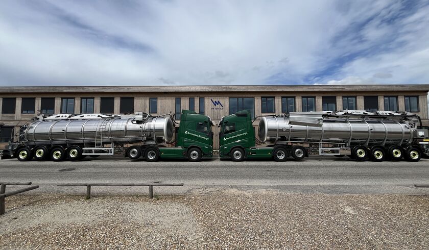 Bornholms Bioenergi ApS - 2 x 39.000 liter gylletank-semitrailer